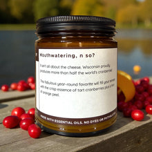 Load image into Gallery viewer, Cranberry Country Candle – Wisconsin Cranberry Soy Candle (Cranberry, Orange Peel)