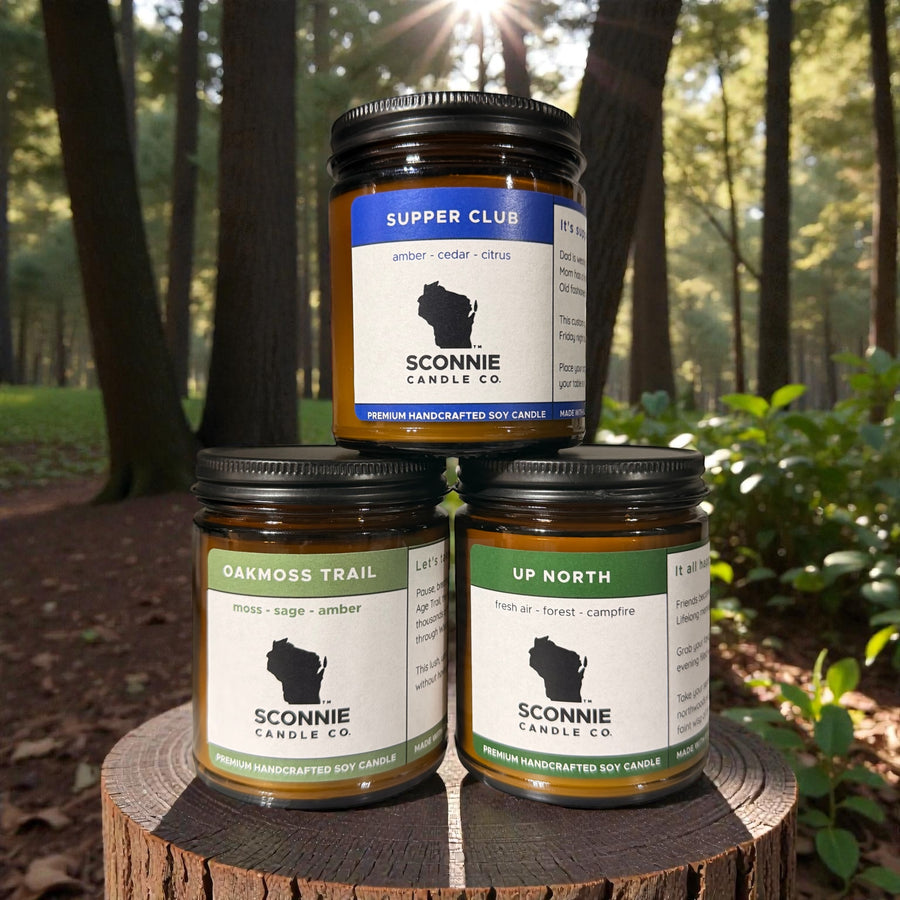 The Man Pack - candles for men gift set - SHIPS FREE - Limited time!