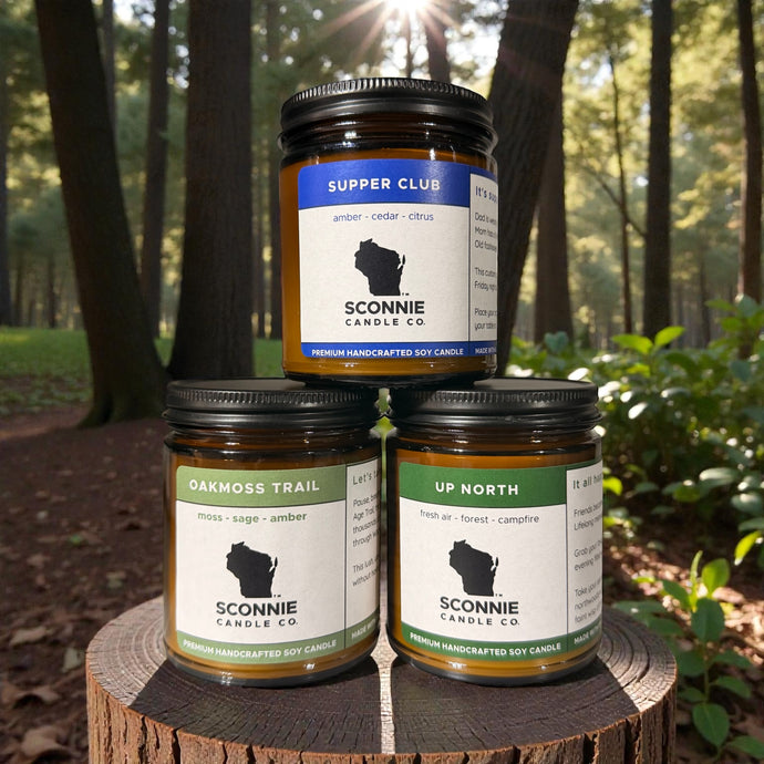 The Man Pack - candles for men gift set - SHIPS FREE - Limited time!